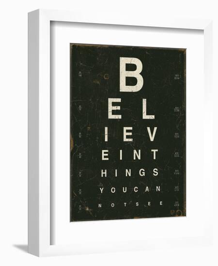 Eye Chart III-Jess Aiken-Framed Art Print