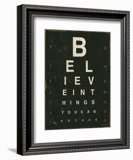 Eye Chart III-Jess Aiken-Framed Art Print