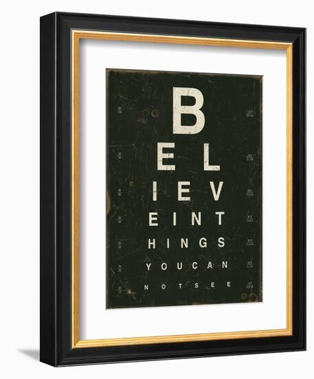 Eye Chart III-Jess Aiken-Framed Art Print