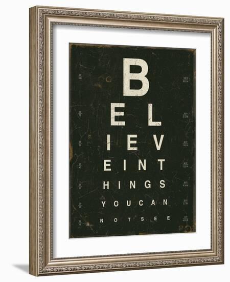 Eye Chart III-Jess Aiken-Framed Art Print