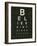 Eye Chart III-Jess Aiken-Framed Art Print