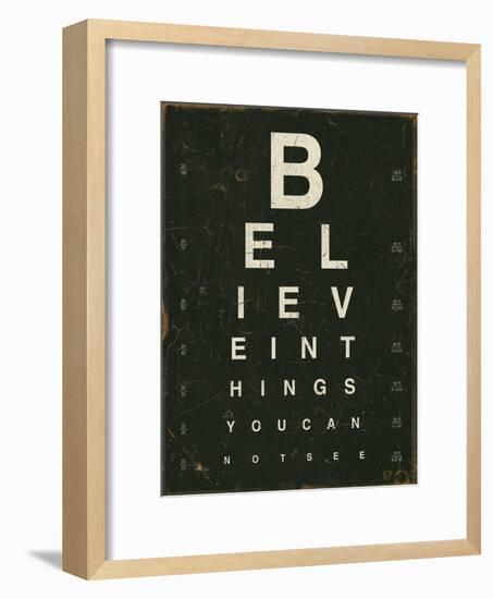 Eye Chart III-Jess Aiken-Framed Art Print