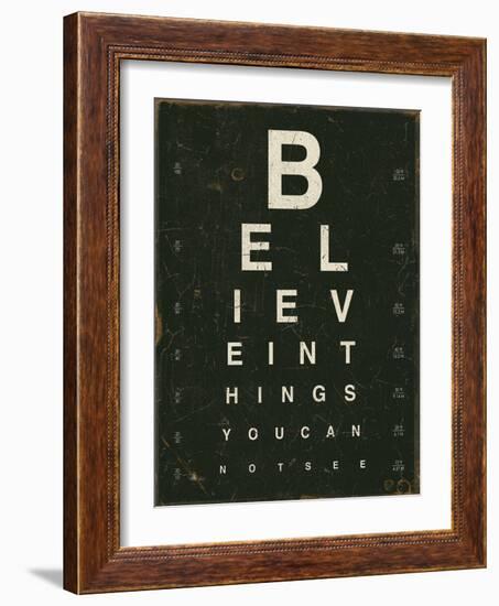 Eye Chart III-Jess Aiken-Framed Art Print