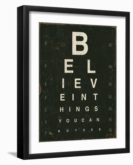 Eye Chart III-Jess Aiken-Framed Art Print