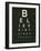 Eye Chart III-Jess Aiken-Framed Art Print