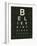 Eye Chart III-Jess Aiken-Framed Art Print