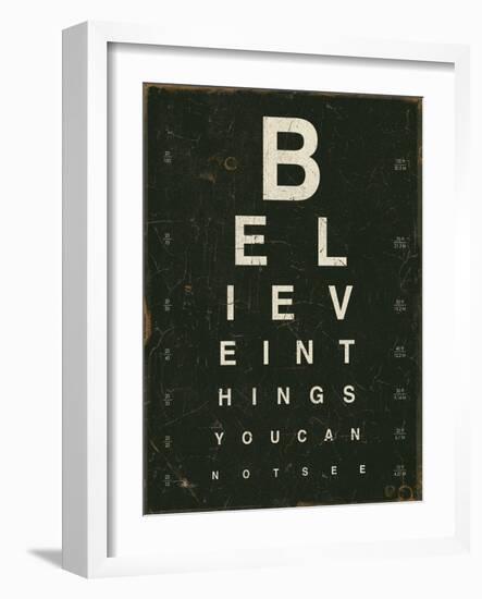 Eye Chart III-Jess Aiken-Framed Art Print