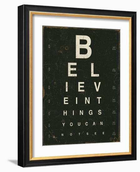 Eye Chart III-Jess Aiken-Framed Art Print