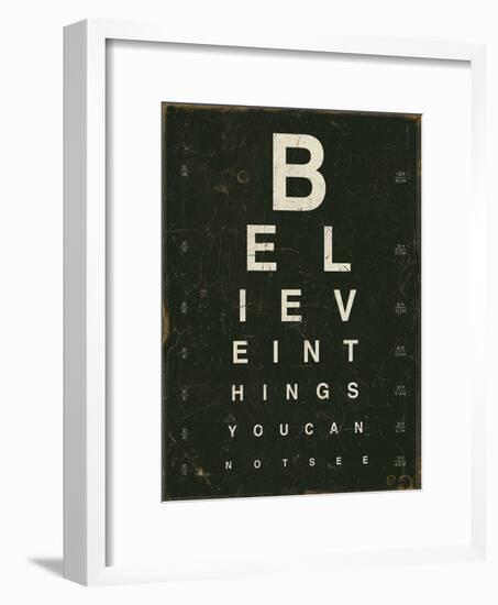 Eye Chart III-Jess Aiken-Framed Art Print