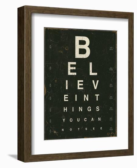 Eye Chart III-Jess Aiken-Framed Premium Giclee Print