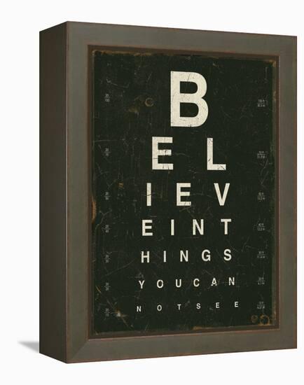 Eye Chart III-Jess Aiken-Framed Stretched Canvas