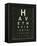 Eye Chart IV-Jess Aiken-Framed Stretched Canvas