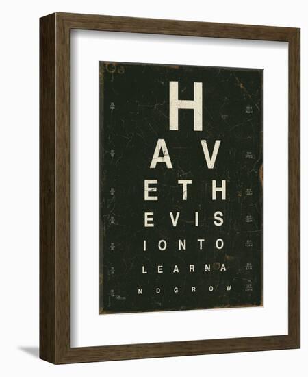 Eye Chart IV-Jess Aiken-Framed Art Print