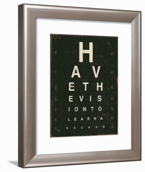 Eye Chart IV-Jess Aiken-Framed Art Print