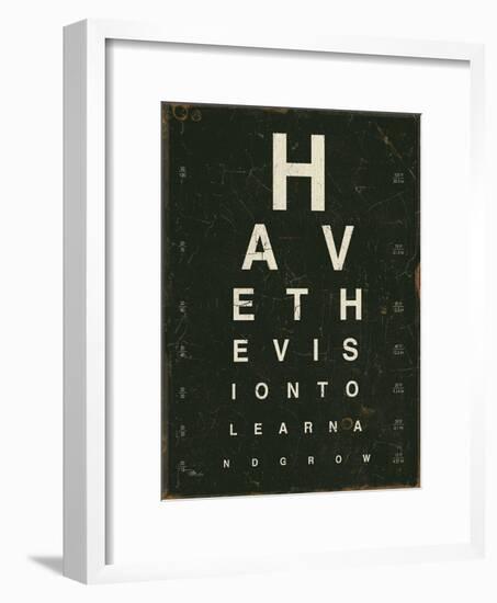 Eye Chart IV-Jess Aiken-Framed Art Print