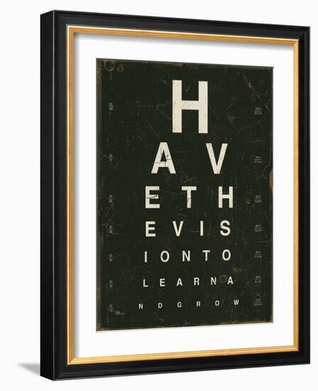 Eye Chart IV-Jess Aiken-Framed Art Print