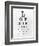 Eye Chart Typography I-null-Framed Art Print