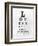 Eye Chart Typography I-null-Framed Art Print