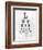 Eye Chart Typography I-null-Framed Art Print