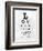 Eye Chart Typography I-null-Framed Art Print