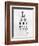 Eye Chart Typography II-null-Framed Art Print