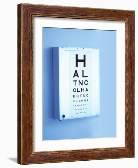 Eye Chart-Adam Gault-Framed Photographic Print