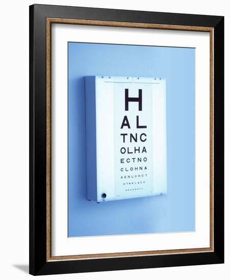 Eye Chart-Adam Gault-Framed Photographic Print