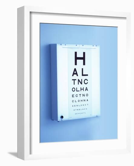 Eye Chart-Adam Gault-Framed Photographic Print