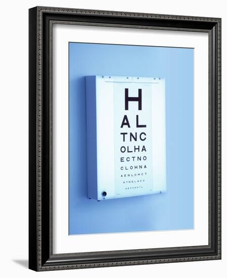 Eye Chart-Adam Gault-Framed Photographic Print