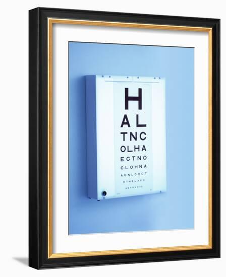 Eye Chart-Adam Gault-Framed Photographic Print