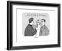 "Eye dew." - New Yorker Cartoon-J.C. Duffy-Framed Premium Giclee Print