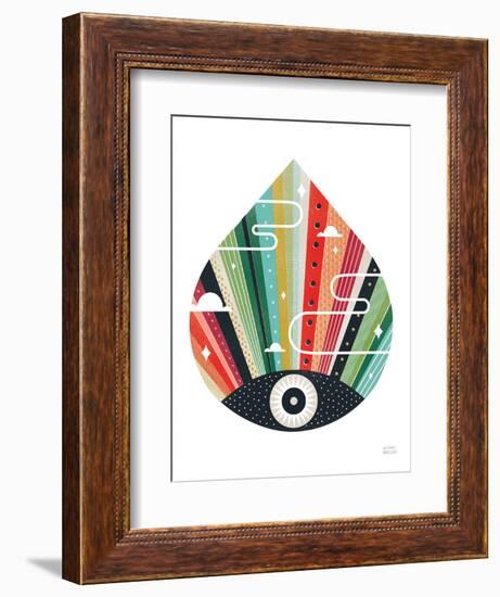 Eye Drop-Michael Mullan-Framed Art Print