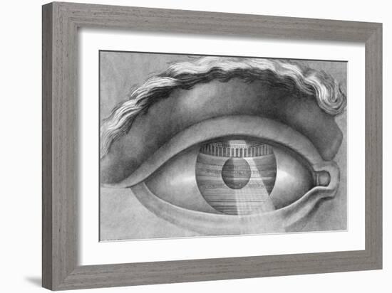 Eye Enclosing the Theatre at Besancon, France, 1847-Claude Nicolas Ledoux-Framed Giclee Print