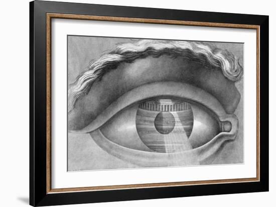 Eye Enclosing the Theatre at Besancon, France, 1847-Claude Nicolas Ledoux-Framed Giclee Print