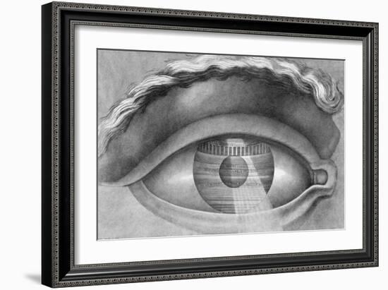 Eye Enclosing the Theatre at Besancon, France, 1847-Claude Nicolas Ledoux-Framed Giclee Print