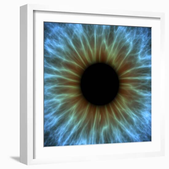 Eye, Iris-PASIEKA-Framed Premium Photographic Print