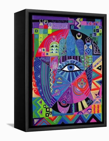 Eye of Destiny, 1992-Laila Shawa-Framed Premier Image Canvas