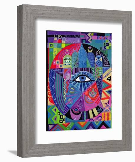 Eye of Destiny, 1992-Laila Shawa-Framed Giclee Print