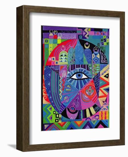 Eye of Destiny, 1992-Laila Shawa-Framed Giclee Print