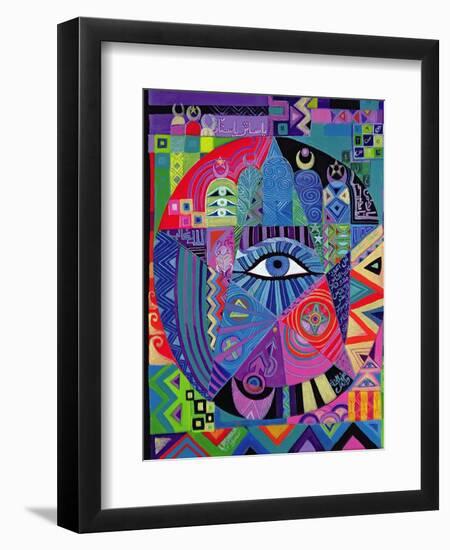 Eye of Destiny, 1992-Laila Shawa-Framed Giclee Print