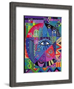 Eye of Destiny, 1992-Laila Shawa-Framed Giclee Print