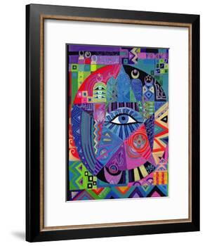 Eye of Destiny, 1992-Laila Shawa-Framed Giclee Print