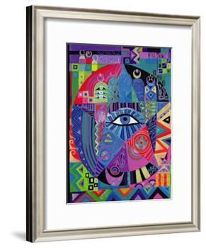Eye of Destiny, 1992-Laila Shawa-Framed Giclee Print