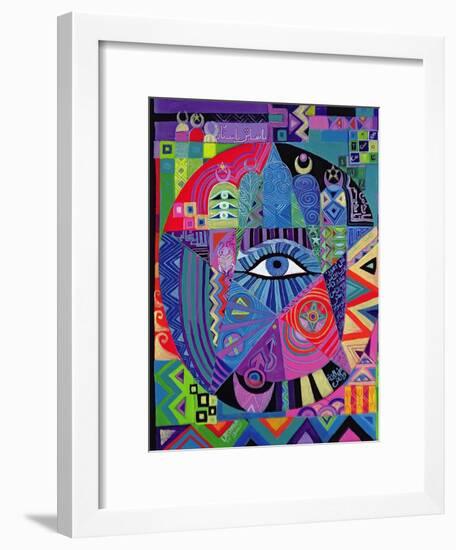 Eye of Destiny, 1992-Laila Shawa-Framed Giclee Print