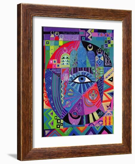 Eye of Destiny, 1992-Laila Shawa-Framed Giclee Print