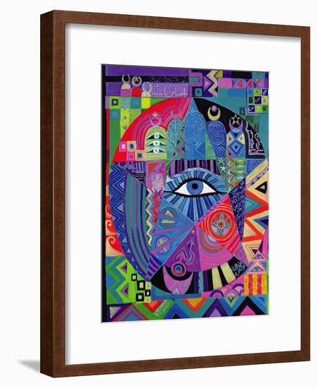 Eye of Destiny, 1992-Laila Shawa-Framed Giclee Print