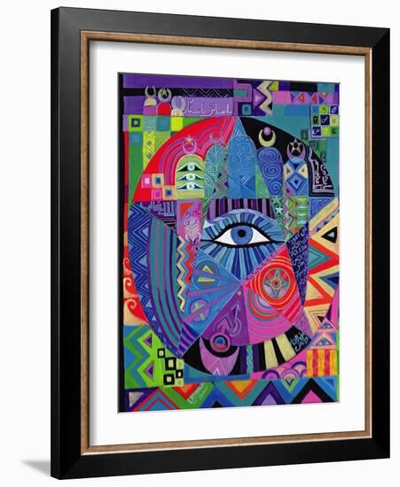 Eye of Destiny, 1992-Laila Shawa-Framed Giclee Print