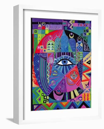 Eye of Destiny, 1992-Laila Shawa-Framed Giclee Print