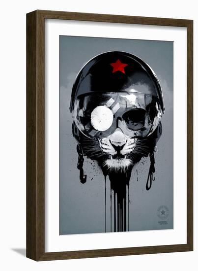 Eye of the Tiger-Hidden Moves-Framed Art Print