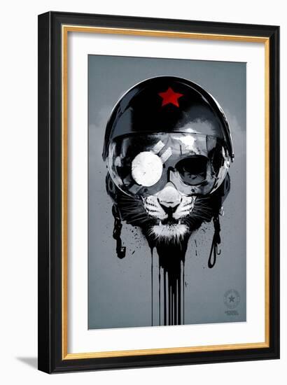 Eye of the Tiger-Hidden Moves-Framed Art Print